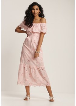 Jasnoróżowa Sukienka Leumene ze sklepu Renee odzież w kategorii Sukienki - zdjęcie 111013716