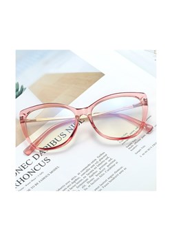 Okulary kocie do komputera damskie z filtrem BLUE Light zerówki 2564-3 ze sklepu Stylion w kategorii Okulary korekcyjne damskie - zdjęcie 111129326
