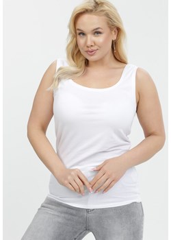 Biały Top Sinephia ze sklepu Born2be Odzież w kategorii Bluzki damskie - zdjęcie 111600568