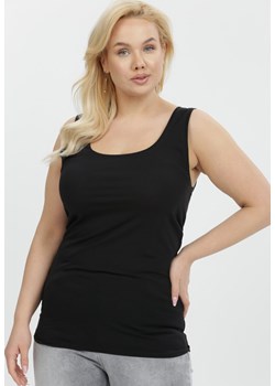 Czarny Top Sinephia ze sklepu Born2be Odzież w kategorii Bluzki damskie - zdjęcie 111600578