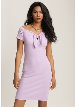 Liliowa Sukienka Aquita ze sklepu Renee odzież w kategorii Sukienki - zdjęcie 111705528