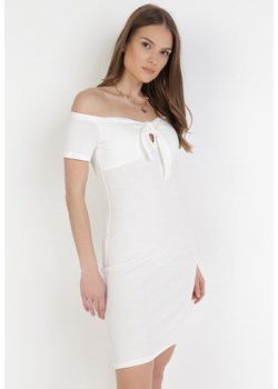 Biała Sukienka Bolimei ze sklepu Born2be Odzież w kategorii Sukienki - zdjęcie 111705869