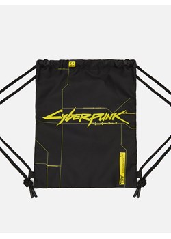 Cropp - Plecak worek Cyberpunk 2077 - czarny ze sklepu Cropp w kategorii Plecaki - zdjęcie 111855175