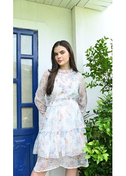 Sukienka w kwiaty BABYBLUE ze sklepu Justmelove w kategorii Sukienki - zdjęcie 111931676