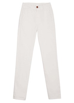 Spodnie chino w kolorze białym ze sklepu Limango Polska w kategorii Spodnie damskie - zdjęcie 111933757