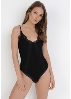 Czarne Body Seliphi ze sklepu Born2be Odzież w kategorii Body damskie - zdjęcie 112222955
