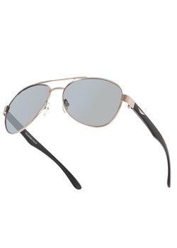 Pilotki Polaryzacyjne okulary aviator Lustrzanki srebrno czarne POL-65C ze sklepu Stylion w kategorii Okulary przeciwsłoneczne męskie - zdjęcie 112248485