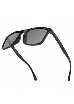Męskie okulary Nerdy polaryzacyjne czarne POL-765 ze sklepu Stylion w kategorii Okulary przeciwsłoneczne męskie - zdjęcie 112248489