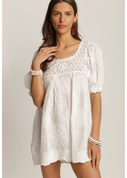 Biała Tunika Misanthe ze sklepu Renee odzież w kategorii Bluzki damskie - zdjęcie 112639705