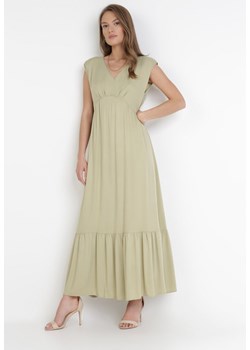 Jasnozielona Sukienka Lysosa ze sklepu Born2be Odzież w kategorii Sukienki - zdjęcie 113462519
