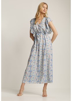 Jasnoniebieska Sukienka Leuceis ze sklepu Renee odzież w kategorii Sukienki - zdjęcie 113468936