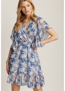 Niebieska Sukienka Qananii ze sklepu Renee odzież w kategorii Sukienki - zdjęcie 113659559