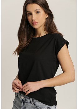 Czarny T-shirt Prixelis ze sklepu Renee odzież w kategorii Bluzki damskie - zdjęcie 113716795