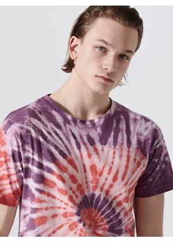 Cropp - Koszulka tie-dye - żółty ze sklepu Cropp w kategorii T-shirty męskie - zdjęcie 113838478