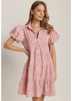 Różowa Sukienka Ethertise ze sklepu Renee odzież w kategorii Sukienki - zdjęcie 113844327