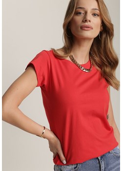 Czerwony T-shirt Nephegenia ze sklepu Renee odzież w kategorii Bluzki damskie - zdjęcie 113975955