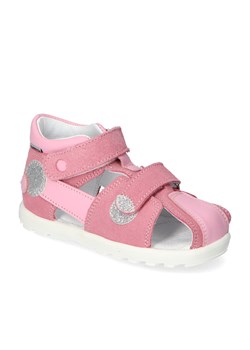 Półbuty profilaktyczne Bartek 71179-0001 Różowe zamsz ze sklepu Arturo-obuwie w kategorii Sandały dziecięce - zdjęcie 113985626