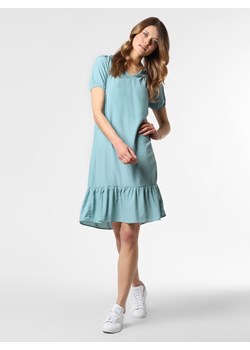 soyaconcept® Sukienka damska Kobiety wiskoza cyjan jednolity ze sklepu vangraaf w kategorii Sukienki - zdjęcie 114137916