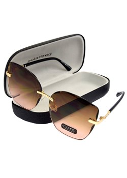 Okulary damskie przeciwsłoneczne CODE ze sklepu JK-Collection w kategorii Okulary przeciwsłoneczne damskie - zdjęcie 114242195