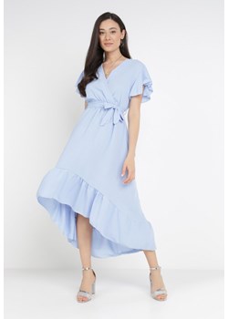 Jasnoniebieska Sukienka Jhorahr ze sklepu Born2be Odzież w kategorii Sukienki - zdjęcie 114255858