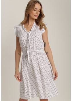 Biała Sukienka Athetheus ze sklepu Renee odzież w kategorii Sukienki - zdjęcie 114515749