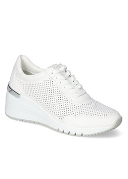 Sneakersy Marco Tozzi 2-23500-26 Białe zamsz ze sklepu Arturo-obuwie w kategorii Buty sportowe damskie - zdjęcie 114519788
