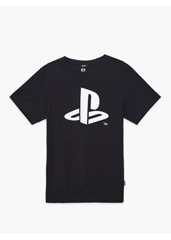 Cropp - Koszulka z nadrukiem Playstation - czarny ze sklepu Cropp w kategorii T-shirty męskie - zdjęcie 114569126