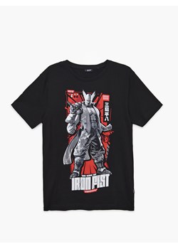 Cropp - Koszulka z nadrukiem Tekken - czarny ze sklepu Cropp w kategorii T-shirty męskie - zdjęcie 114722927