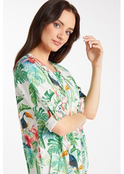 Bluza w tropikalny wzór ze sklepu MONNARI w kategorii Bluzy damskie - zdjęcie 114879069