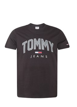 t-shirt męski tommy jeans czarny ze sklepu Royal Shop w kategorii T-shirty męskie - zdjęcie 114910765