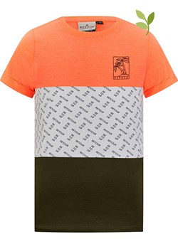 Wielokolorowy t-shirt chłopięce Retour bawełniany 