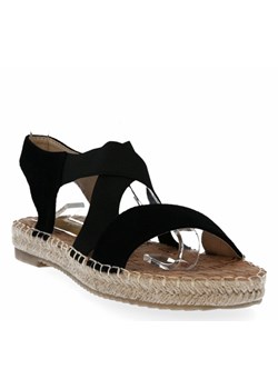 Czarne sandały damskie firmy Lady Glory (kolory) ze sklepu PaniTorbalska w kategorii Espadryle damskie - zdjęcie 115171366