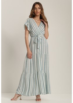 Jasnoniebieska Sukienka Ifamphei ze sklepu Renee odzież w kategorii Sukienki - zdjęcie 115406485