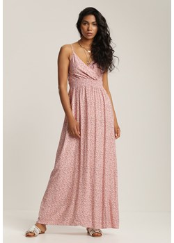 Różowa Sukienka Aglagenia ze sklepu Renee odzież w kategorii Sukienki - zdjęcie 115513846