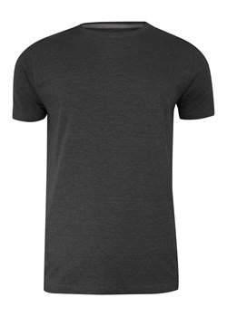 T-Shirt Popielaty Bawełniany Męski Bez Nadruku -Brave Soul- Koszulka, Krótki Rękaw, Basic TSBRSSS21GRAILdkcharcoal ze sklepu JegoSzafa.pl w kategorii T-shirty męskie - zdjęcie 115646628