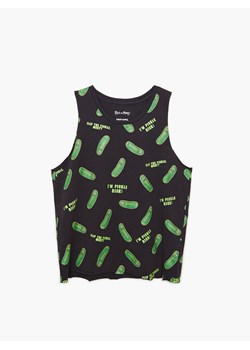 Cropp - Top oversize Rick and Morty - szary ze sklepu Cropp w kategorii Bluzki damskie - zdjęcie 115703668