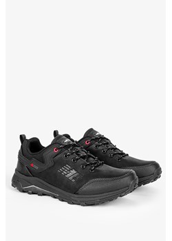 Czarne buty trekkingowe sznurowane Badoxx MXC8200/G ze sklepu Casu.pl w kategorii Buty trekkingowe męskie - zdjęcie 115773946