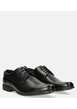 Czarne buty wizytowe Casu MXC427 ze sklepu Casu.pl w kategorii Buty eleganckie męskie - zdjęcie 115773977