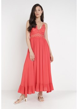Czerwona Sukienka Coridoe ze sklepu Born2be Odzież w kategorii Sukienki - zdjęcie 115840896
