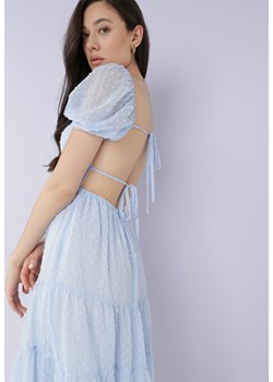 Niebieska Sukienka Ipharei ze sklepu Born2be Odzież w kategorii Sukienki - zdjęcie 115841036