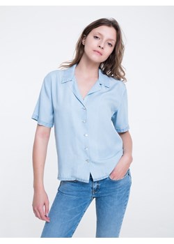 Koszula damska w stylu jeans look Edana 198 ze sklepu Big Star w kategorii Koszule damskie - zdjęcie 115846829