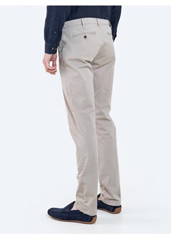 Spodnie chinosy męskie beżowe Hektor 805 ze sklepu Big Star w kategorii Spodnie męskie - zdjęcie 115851425