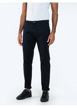 Spodnie chinosy męskie czarne Hektor 907 ze sklepu Big Star w kategorii Spodnie męskie - zdjęcie 115852067