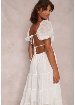 Biała Sukienka Nephia ze sklepu Renee odzież w kategorii Sukienki - zdjęcie 115976947