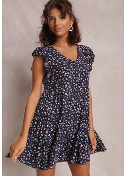 Granatowa Sukienka Phoyphise ze sklepu Renee odzież w kategorii Sukienki - zdjęcie 115978997