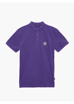 Cropp - Koszulka polo - fioletowy ze sklepu Cropp w kategorii T-shirty męskie - zdjęcie 116005246