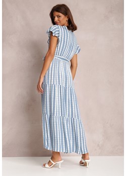 Niebieska Sukienka Ifamphei ze sklepu Renee odzież w kategorii Sukienki - zdjęcie 116162508