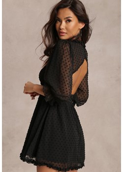 Czarna Sukienka Thelaia ze sklepu Renee odzież w kategorii Sukienki - zdjęcie 116162526
