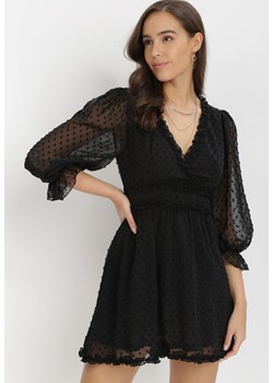 Czarna Sukienka Taphionis ze sklepu Born2be Odzież w kategorii Sukienki - zdjęcie 116163225