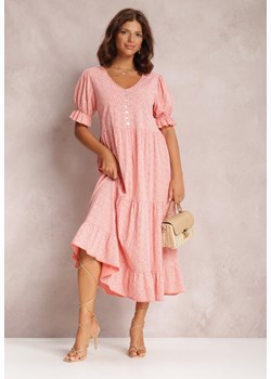 Różowa Sukienka Prixassa ze sklepu Renee odzież w kategorii Sukienki - zdjęcie 116315395